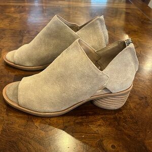 Sofft Tana suede open toe Bootie
